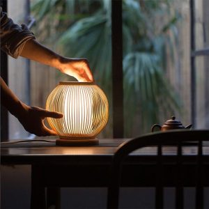 Bamboo Table Lamp
